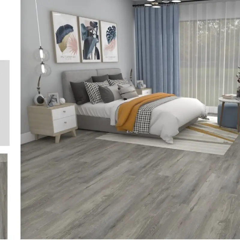 5mm 20 mil LVP wholesale luxury vinyl plank, color swatch 1 of 32